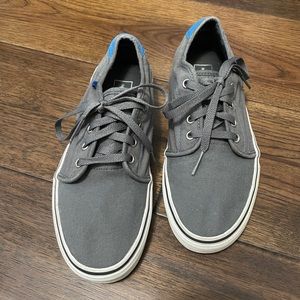 Vans Atwood Grey and Blue Sneakers